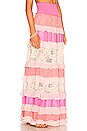 view 2 of 4 Ruffle Tier Maxi Skirt in Print