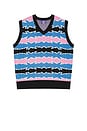 view 1 of 3 Get In Range Sweater Vest in Black Rib