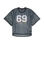view 2 of 5 Fruit Bowl Mesh Jersey in Black