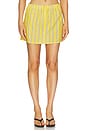 view 1 of 6 The Boxer Mini Skirt in Solstice Stripe