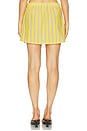 view 4 of 6 The Boxer Mini Skirt in Solstice Stripe