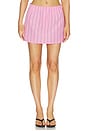 view 1 of 6 The Boxer Mini Skirt in Biscayne Stripe