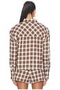 view 4 of 5 The Belle Top in Stewart Tartan