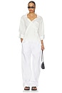 view 4 of 4 The Overshirt in White