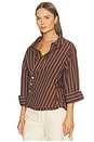 view 3 of 6 The Overshirt in Banbury Stripe
