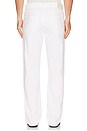 view 3 of 5 Elijah in Stretch Linen Jeans in White