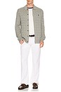 view 4 of 5 Elijah in Stretch Linen Jeans in White