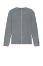 view 2 of 4 Waffle Crewneck Sweater in Grey