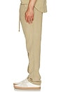 view 4 of 5 Drawstring Deck Pants in Dark Khaki