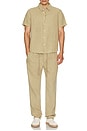 view 5 of 5 Drawstring Deck Pants in Dark Khaki