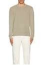 view 3 of 3 Waffle Long Sleeve Tee in Pelican Wheat