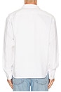 view 2 of 4 Single Pocket Work Shirt in White