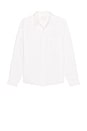 view 4 of 4 Single Pocket Work Shirt in White