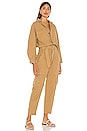 view 2 of 3 Willa Utility Jumpsuit in Brown Sugar