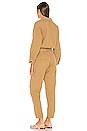 view 3 of 3 Willa Utility Jumpsuit in Brown Sugar