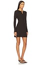view 2 of 3 Nali Mini Dress in Chocolate