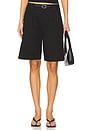 view 1 of 6 Cara Pleated Short in Black
