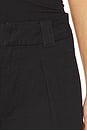 view 6 of 6 Cara Pleated Short in Black