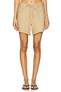 view 1 of 6 Brynn Drawstring Short in Gobi