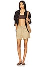 view 5 of 6 Brynn Drawstring Short in Gobi
