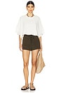 view 5 of 6 SHORTS COM CORDÃO ESTE in Dark Olive