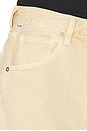 view 6 of 6 Abita Curved Hem Short in Hazelnut
