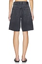 view 4 of 6 Court Denim Short in Vintage Black