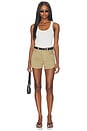view 5 of 6 Abita Short in Golden Tan