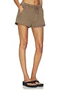view 2 of 6 Este Drawstring Shorts in Cocoa
