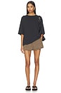 view 5 of 6 Este Drawstring Shorts in Cocoa