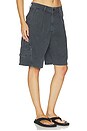 view 2 of 6 Flight Shorts in Washed Black