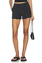 view 1 of 6 Marcella Utility Shorts in Washed Black