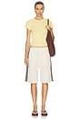 view 5 of 6 Anais Pull On Track Shorts in Cream