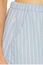 view 6 of 6 Este Drawstring Shorts in Capri Stripe