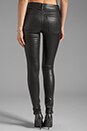 view 3 of 6 Rocket Coated Skinny in Black