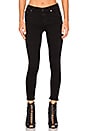 view 1 of 4 JEANS AJUSTADOS RECORTADOS ROCKET CROP in All Black