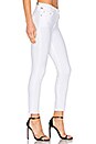 view 2 of 4 JEAN SKINNY CROPPED TAILLE HAUTE ROCKET CROP in Sculpt White