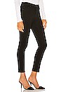 view 2 of 4 Rocket Crop Mid Rise Skinny in Plush Black