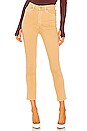 view 1 of 4 Olivia High Rise Slim in Golden Rod