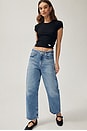 view 3 of 10 Miro Relaxed Wide Leg Jeans in Pacifica