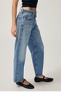 view 4 of 10 Miro Relaxed Wide Leg Jeans in Pacifica