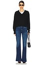 view 5 of 6 Lilah Flare With Welt Pocket Jeans in Marvita