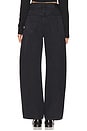 view 4 of 6 Brynn Drawstring Trouser in Midnight Sky