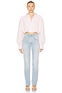 view 5 of 6 Zurie Straight Jeans in Villa