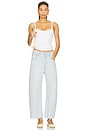view 5 of 6 Ayla Undone Hem Crop Jeans in Allier
