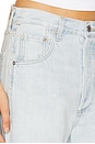 view 6 of 6 Ayla Undone Hem Crop Jeans in Allier