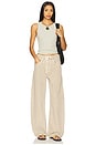 view 5 of 6 Brynn Drawstring Trouser Jeans in Burnished Quartz
