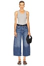 view 5 of 6 Ayla Undone Hem Crop in Chaya