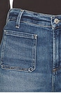 view 6 of 6 Kimberly Patch Pocket Flare Jeans in Abalone