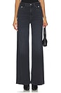 view 1 of 6 Issy Wide Leg Jeans in Washed Black